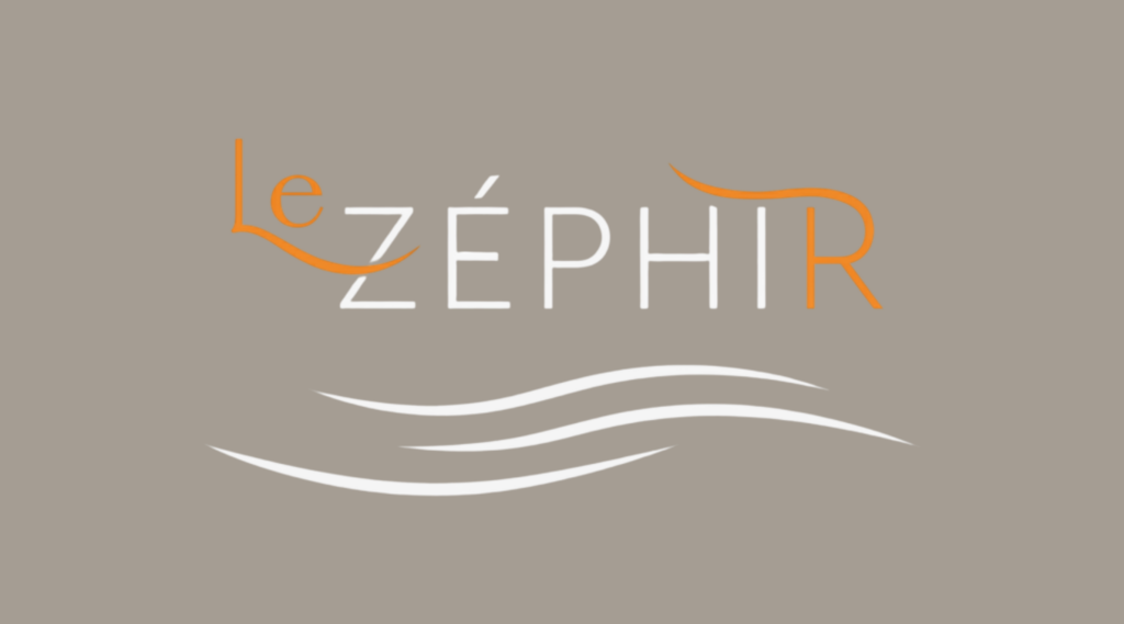 Logo officiel de la résidence immobilière Le Zéphir à Dagneux.